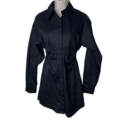 Hansel + Gretel Kennedy cut out waist Shirt Dress Black Sz S | eBay Hansel + Gretel Kennedy cut out waist Shirt Dress Black Sz S | eBay