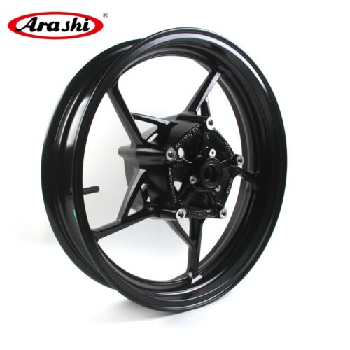 For Kawasaki Ninja 650 2017 - 2022 2018 2019 2020 EX650 Black Front Wheel Rim - Photo 1/5