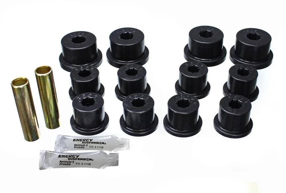 Rear Leaf Springs Shackle Bushing Kit 1.2101G Black For 1986-95 Suzuki Samurai - Image 2 of 3