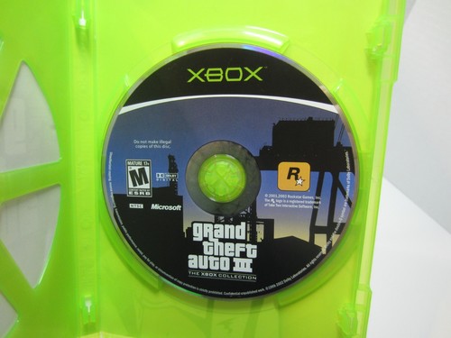 GTA Grand Theft Auto III 3 Microsoft Xbox Collection No Manual TESTED Working - Picture 3 of 5