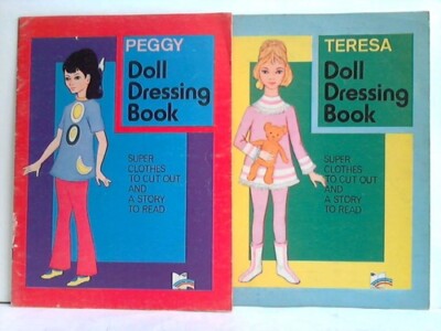 Doll Dressing Book: Super Clothes to cut out and a Story to read. 2 Hefte