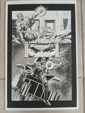 Unity Yearbook #1 Pg 4 Original X-O Manowar Splash Page Art by Michael Bair 1995