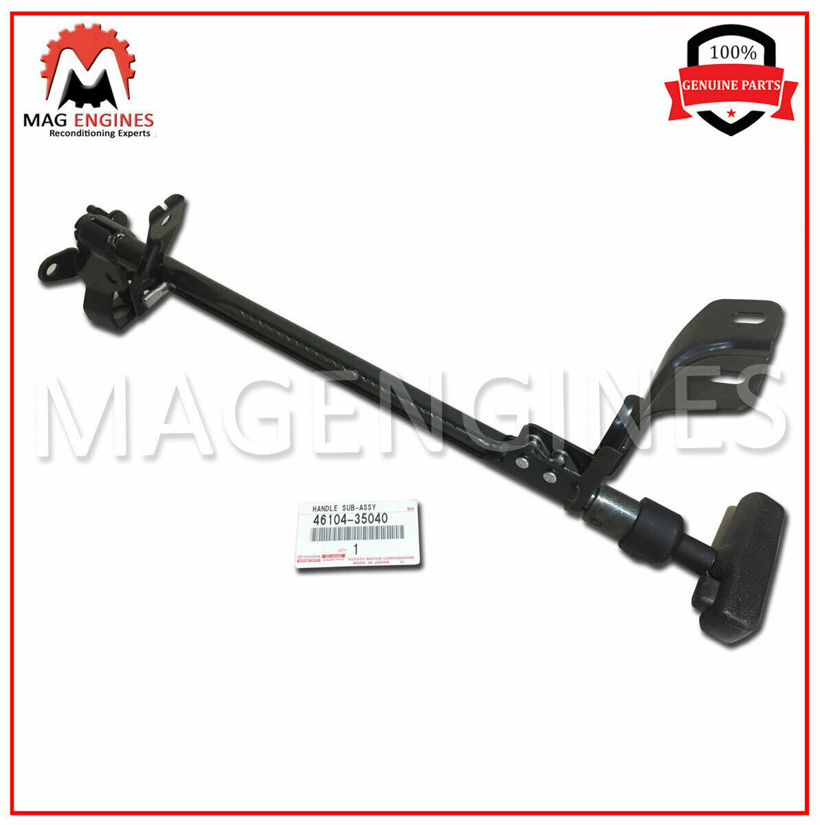 4610435040 GENUINE OEM PARKING BRAKE CONTROL HANDLE SUBASSY