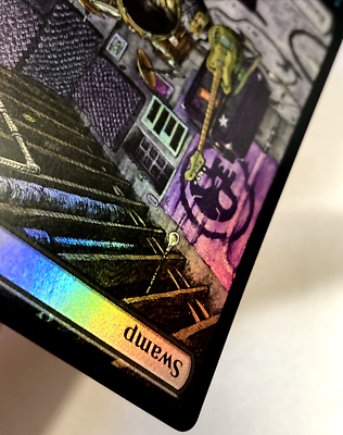 MTG Swamp (Rainbow Foil) Secret Lair x KEXP 2078 NM | eBay