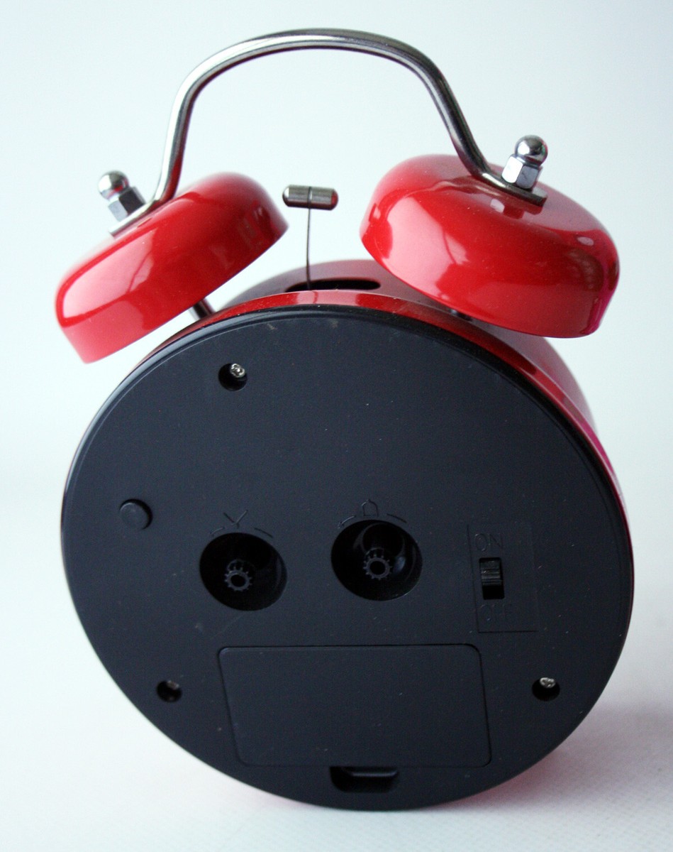 RARE PUCCA RED TABLE ALARM CLOCK VOOZ NEW NOS ! | eBay