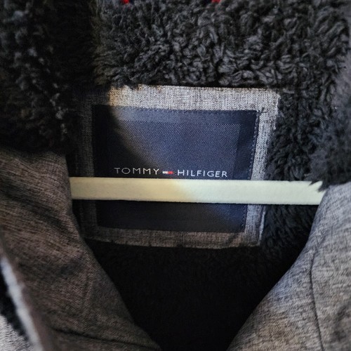 NWT $195 Tommy Hilfiger Softshell Hooded Jacket Gray Water & Wind Resistant Sz L - Picture 13 of 18