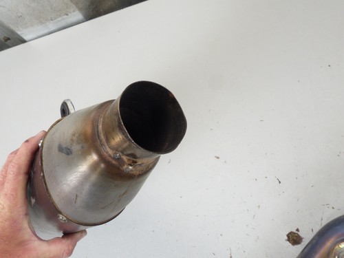 2008 KTM 505 XCF FMF exhaust pipe muffler ROUGH CONDITION - Picture 6 of 9
