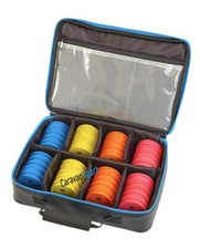 PORTA TERMINALI PESCA BORSA RS COMPETITION WINDER BAG SUNSET RUZZOLE FINALI BOX