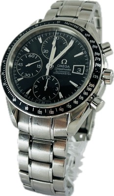 Discount Omega Speedmaster Date 3210.50 Automatic Mens Watch Excellent A2528