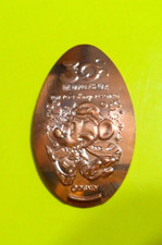 Tokyo Disney Resort elongated penny JAPAN cent 30 Years coin Mickey Mouse