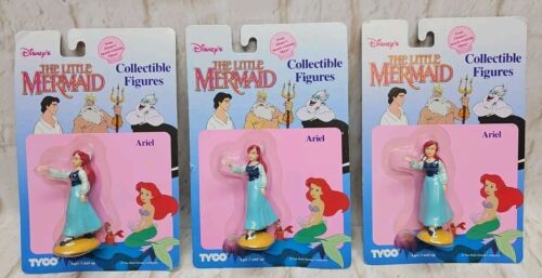Vintage Tyco Disney's ARIEL The Little Mermaid Figures - Lot of 3