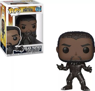 Funko Pop! Black Panther Marvel #273 Vinyl CHADWICK BOSEMAN Wackelkopf ZURÜCKGENOMMEN