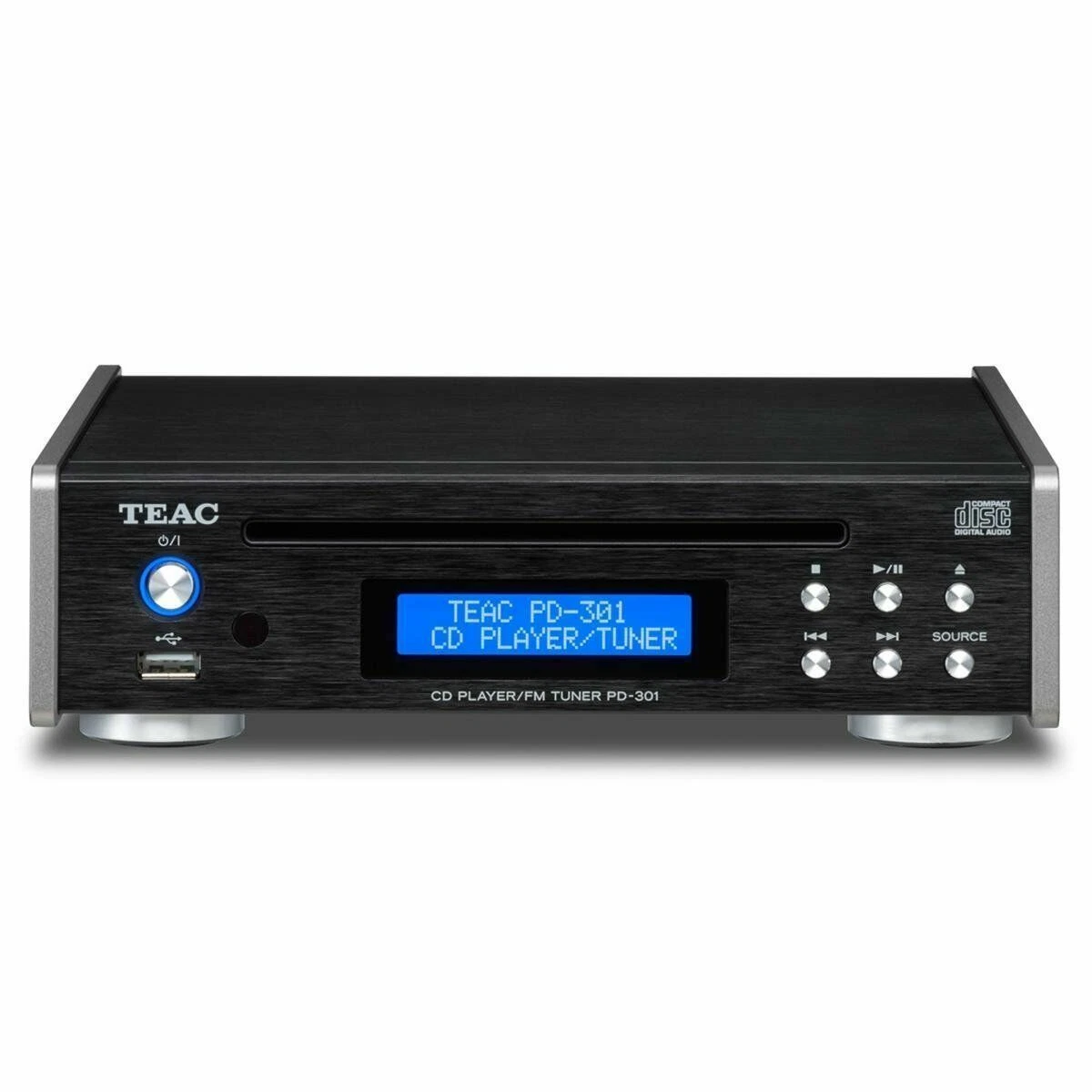 TEAC CD Player USB PD-301-B BLack AC100V NEW