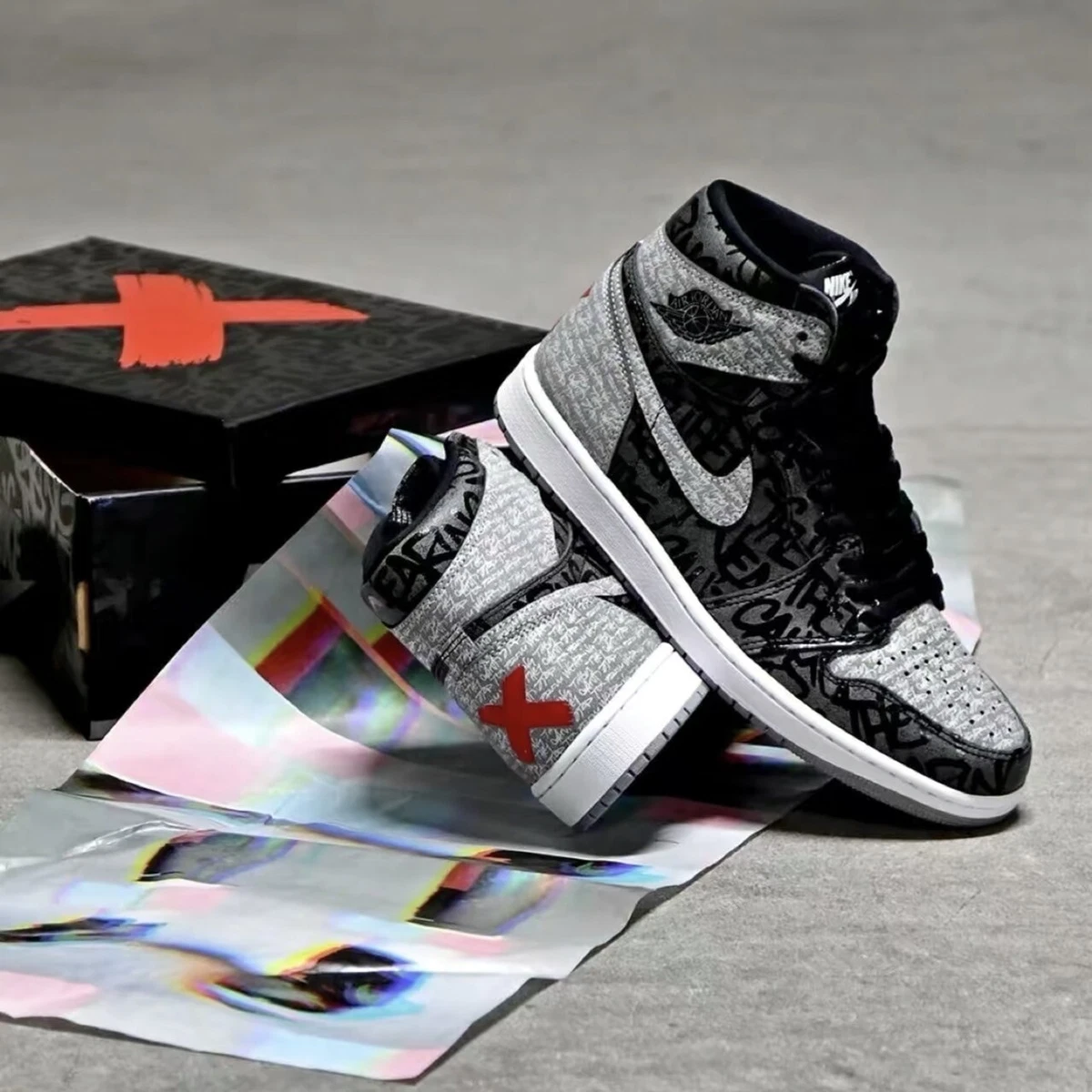 ON HAND] Air Jordan 1 Retro High OG Rebellionaire Black Shadow AJ1