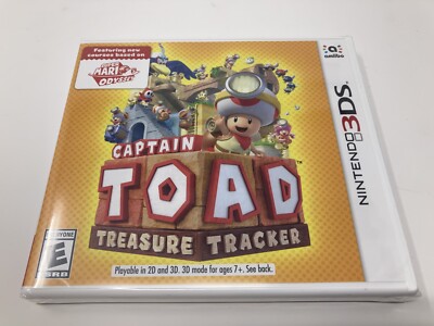 Captain Toad: Treasure Tracker (Nintendo 3DS)  BRAND NEW / US Version