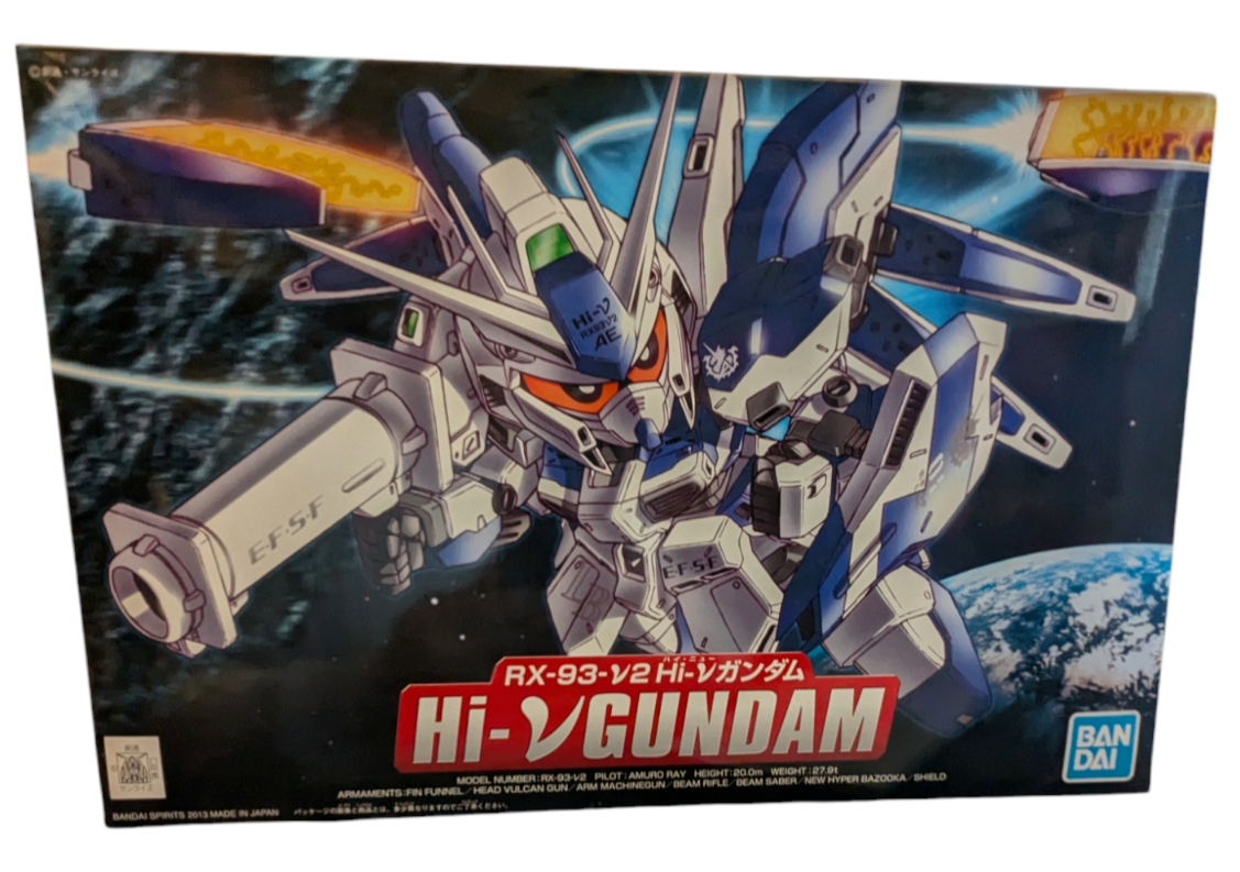 Bandai SD BB Senshi Hi-Nu Gundam RX-93-v2 BB384 Model Kit