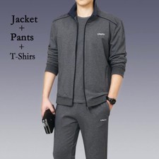 Running Sets Sport Casual Sportswear Sweatshirt Sweatpants Mens Tracksuit Suits