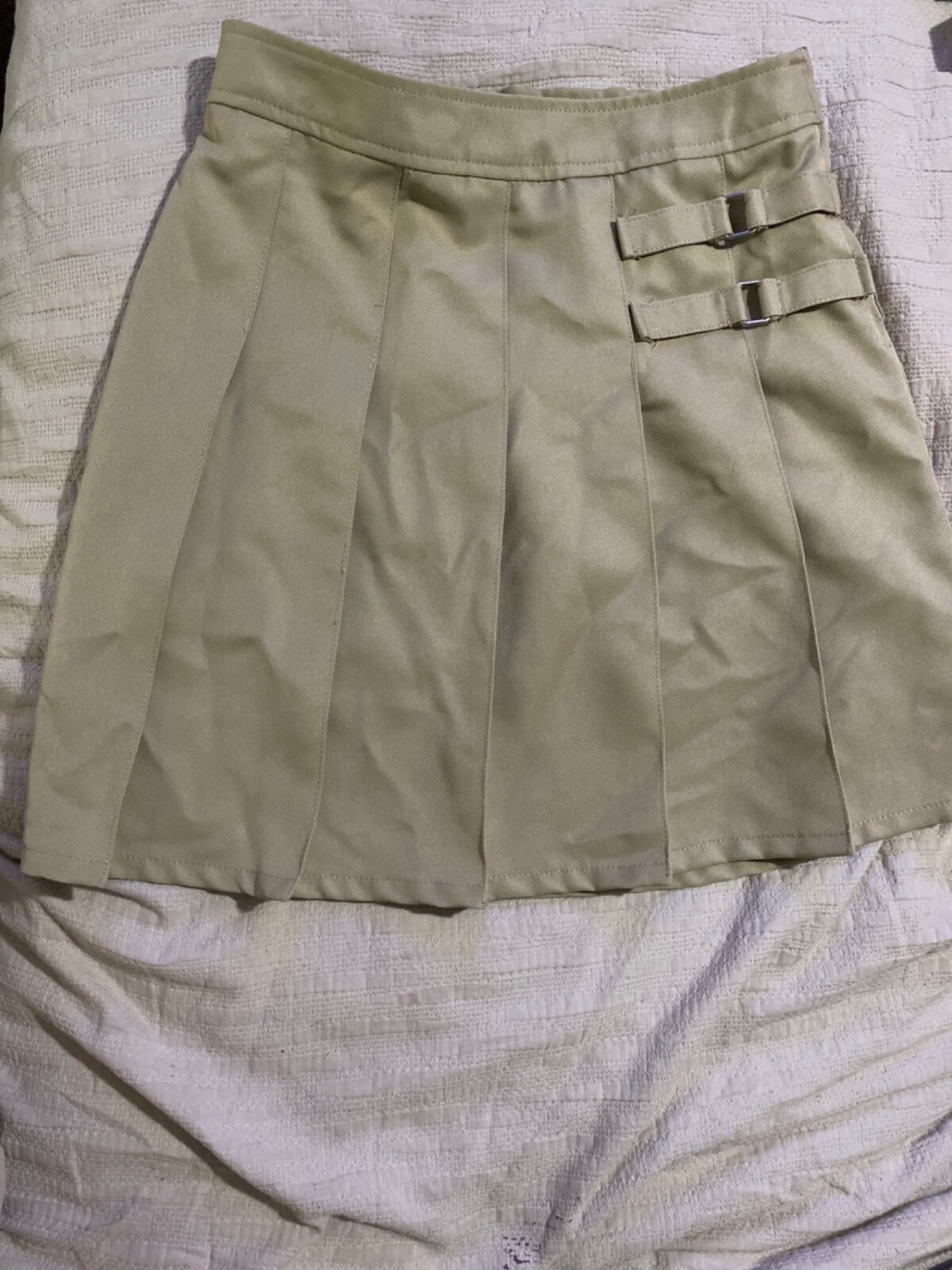 French toast cat and jack khaki school uniform skirt skort bundle size 14 EUC eBay