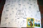 YOGI BEAR LICENSING STYLE GUIDE ART ! HANNA BARBERA Studio Artist Reference — photo 1