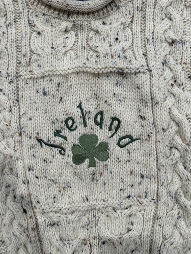 Tivoli aran wool sweater boys kids 8/10 Ireland - Picture 2 of 7