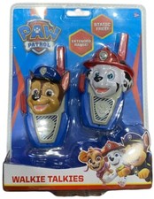 PAW Patrol Walkie Talkies - Set of 2 Kids Walkie Talkies Chase Marshall