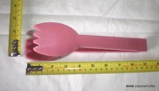 Lot of 12 Serving Salad Tong 9" Carlisle 460956 Mauve Pink