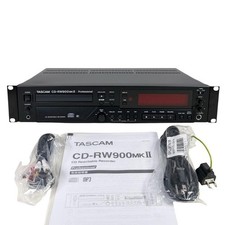 TASCAM CD-RW900mkII CD-RW900mk2 CD Recorder w/ Accessories Japan Tested MG01 5.0