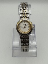 Seiko 7N82-OATO Orologio da Polso Donna Oro Argento 2 Toni Acciaio S Analogico Quarzo