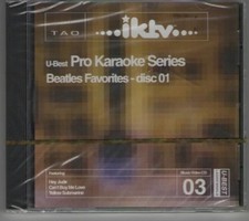 Beatles Favorites - Disc 01 - U-Best Pro Karaoke Series - audio cd - New