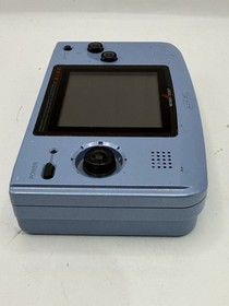 Neo Geo Pocket Color SNK Platinum Blue Handheld Video Game Console Tested Works