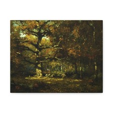 Henry Ward Ranger - Connecticut Woods - 1899 - Canvas Wall Art