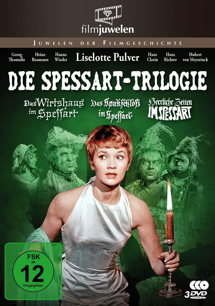Die Spessart-Trilogie (DVD) Liselotte Pulver, Carlos Thompson, Rudolf Vogel