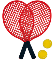 SchildkröT Beachtennis Set | Beachsport Strandspiel Outdoor SchläGer Schlagspiel