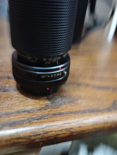 Vivitar 70-210mm 1:4.5 MC Macro Focusing Zoom Lens For P/K Mount SLR Camera - Picture 2 of 4