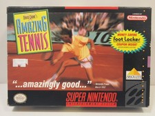 David Crane's Amazing Tennis Super Nintendo SNES Authentic BOX ONLY