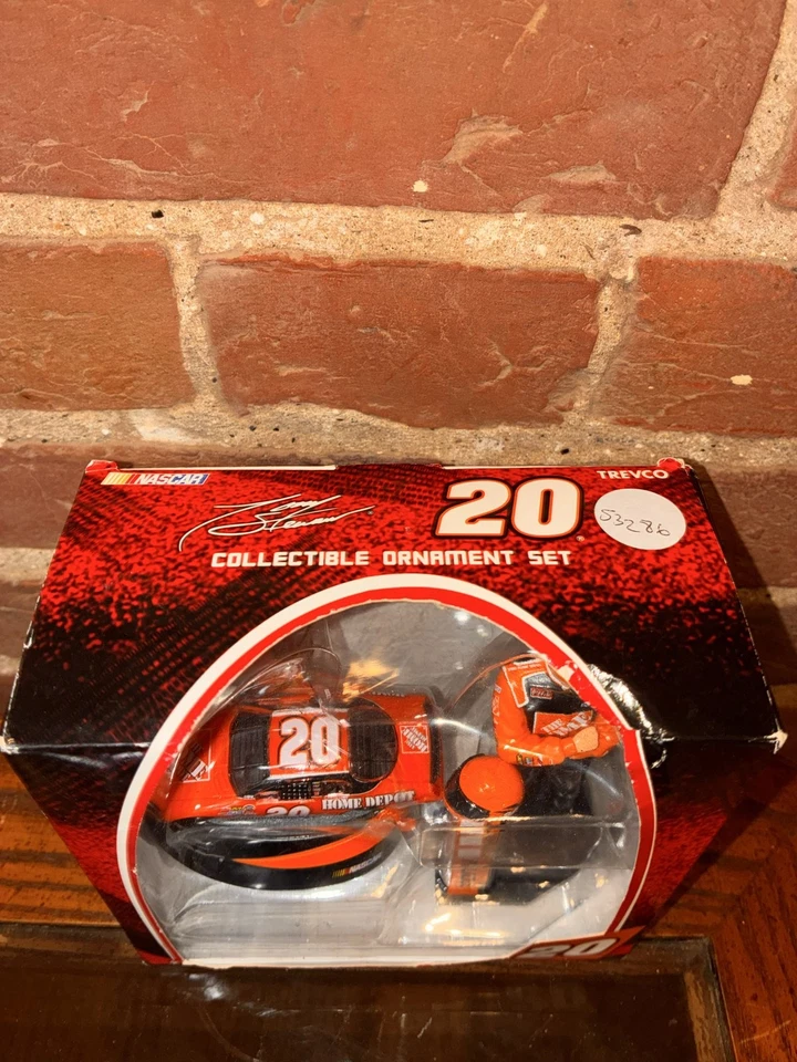 Tony Stewart #20 Home Depot Car Ornament Trevco - Image 2 of 4