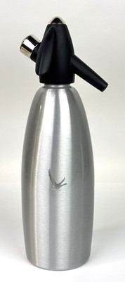 iSi Austria Grey Goose Stainless Steel Soda Siphon A-1217 1L Bar Seltzer Water