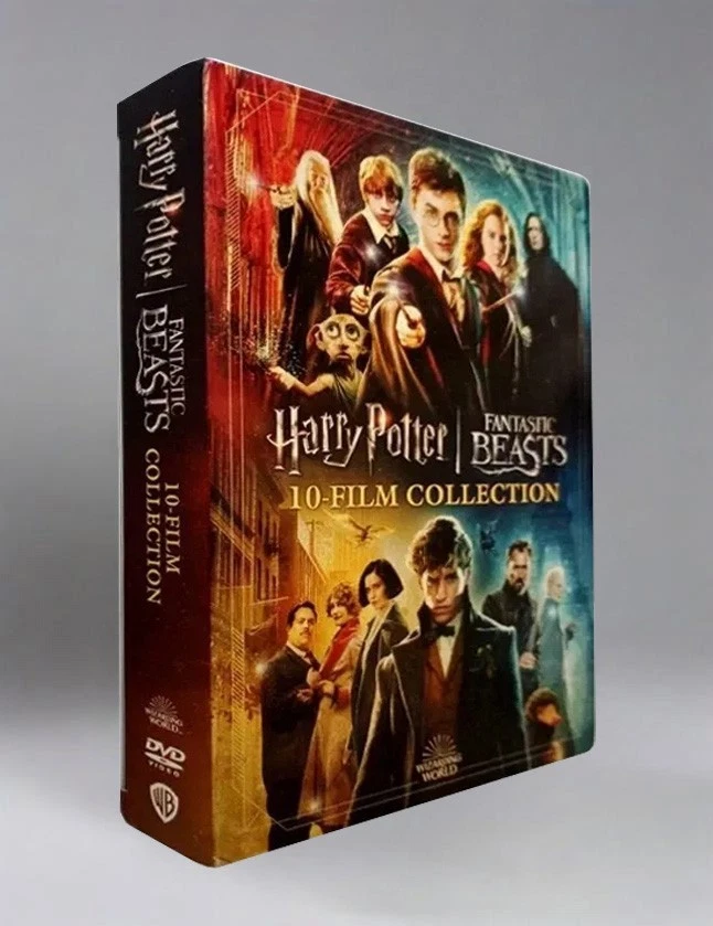WIZARDING WORLD 10-FILM COLLECTION Harry Potter Fantastic Beasts Wizarding World 10 Film Collection (DVD Box Set)