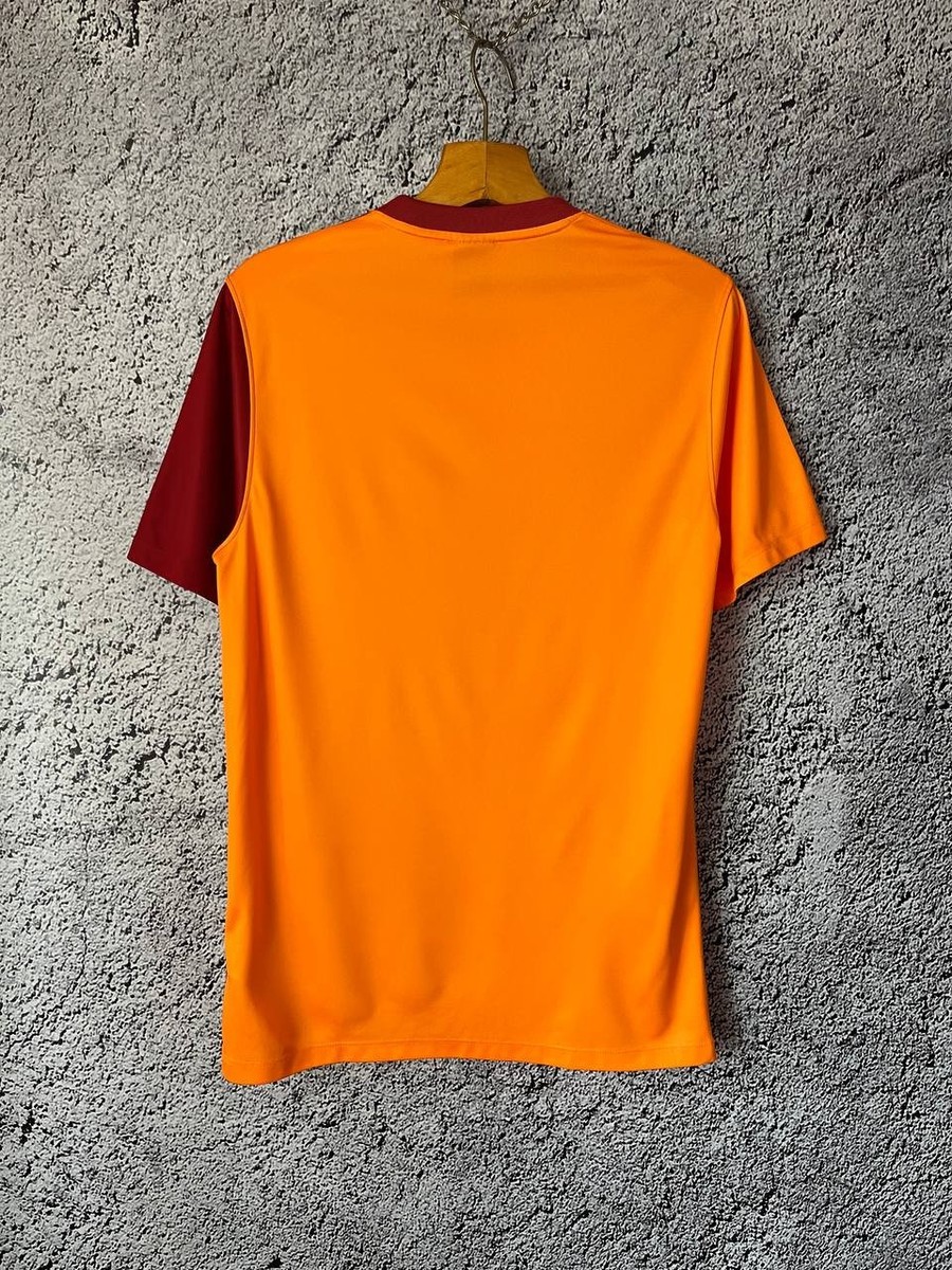 Nike Galatasaray Jersey Dri-Fit Football Shirt Orange Red Size S