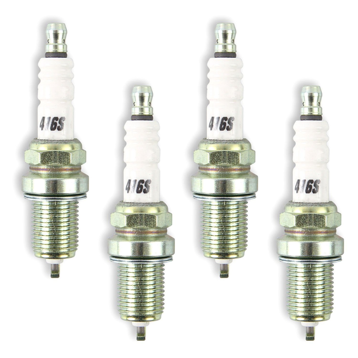 For Chevy Camaro 1987 ACCEL 0416S-4 U-Groove Copper Spark Plugs w Resistor