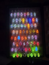 Custom Ice Jigs.   Epoxy 5mm Tungsten/Glow.  ...