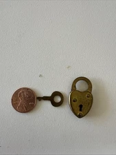 Miniature lock With Key