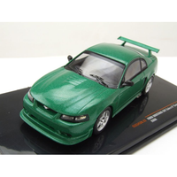 Ford Mustang Stv Cobra R 2000 Metallic Green 1:43 Ixo Model Auto Stradali -D- Ne