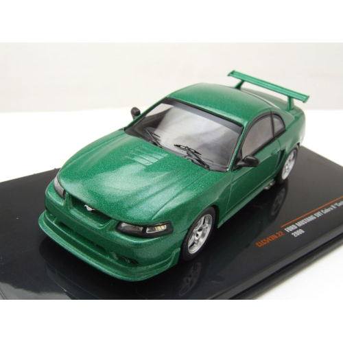 Ford Mustang Stv Cobra R 2000 Metallic Green 1:43 Ixo Model Auto Stradali -D- Ne-image