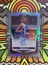 2024-25 Panini Donruss Keon Ellis Signature Series Auto Sacramento Kings #SS-KEE