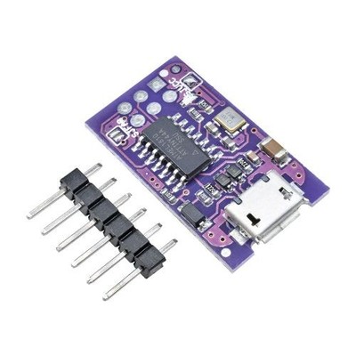 Micro USB Tiny AVR ISP ATtiny44 USBTinyISP Programmer 5V For Arduino Bootloader
