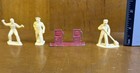 Vintage Auto Toys: Tin Wards Car Wash Sign, Gas Pumps, Service Station Figures — photo 9