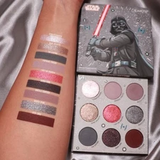 Colourpop Darth Vader Eyeshadow Palette 9 Shades Star Wars Disney - NEW IN BOX