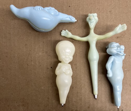 The Quaker Oats Co. 1996 Casper and the Ghostly Trio pen set (READ - dry)