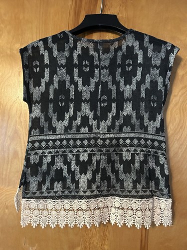 Arizona Jean Co. Youth Girls Size (L-14) Black Tribal Shirt BNWT!! - Picture 2 of 5